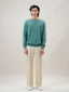 Men's Fine Knit Crewneck Sweater in Multiple Colors