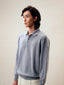 MAN'S LONG SLEEVE CASHMERE POLO