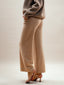 WIDE-LEG CASHMERE PANTS